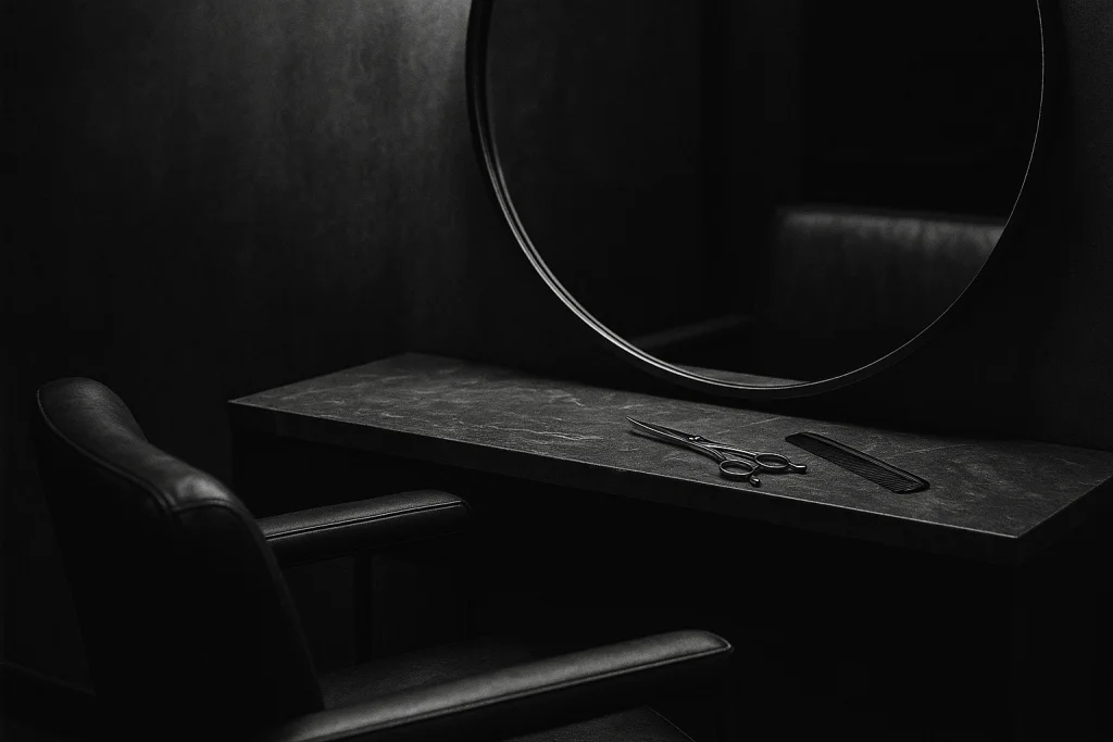 Salon website built with Instinctor